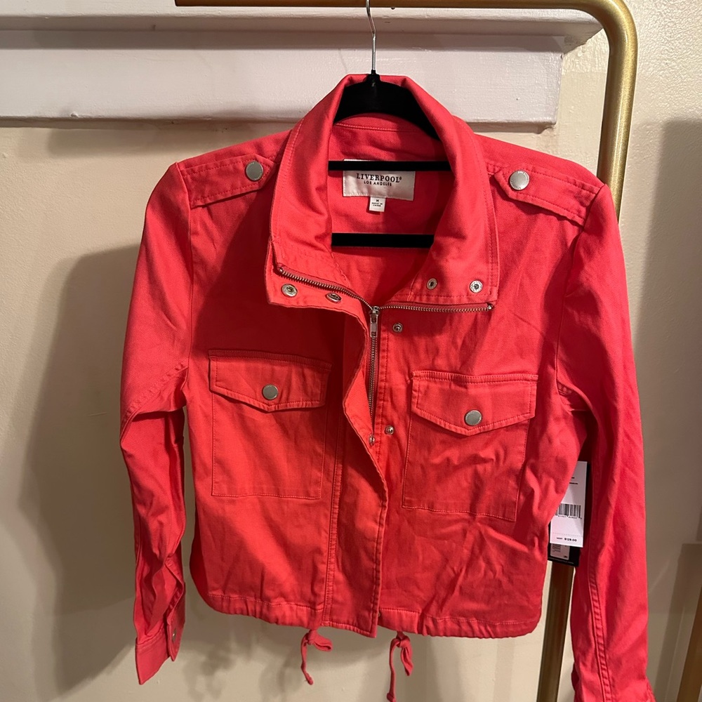 Liverpool watermelon color jacket size medium